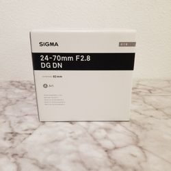 Sigma 24-70mm F2.8 DG DN ☆ Sigma Authorized Dealer ☆