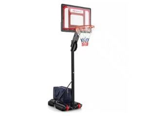 Portable Basketball Hoop System 5 ft. to 10 ft. Adjustable with Weight Bag Wheels Outdoor