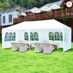 Canopy Tent Heavy Duty Wedding Party 6 Walls 10x20 White OP3926WH