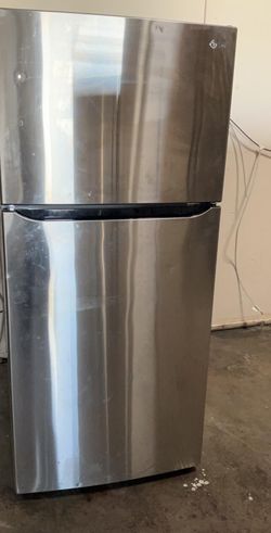 LG Top Mount Stainless Steel Fridge
