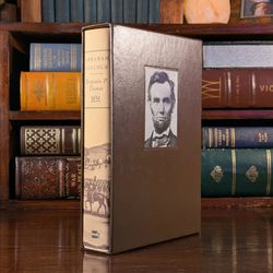 Abraham Lincoln A Biography Benjamin P. Thomas American Past 1986 HC W/ Slipcase