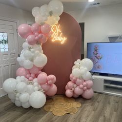 Baby shower Balloon Backdrop Garland Decoration 