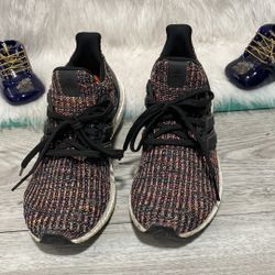 Women’s Adidas Ultraboost Running Shoes (Size 7) Multicolor