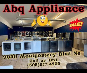 Appliance sale @ Abq Appliance!