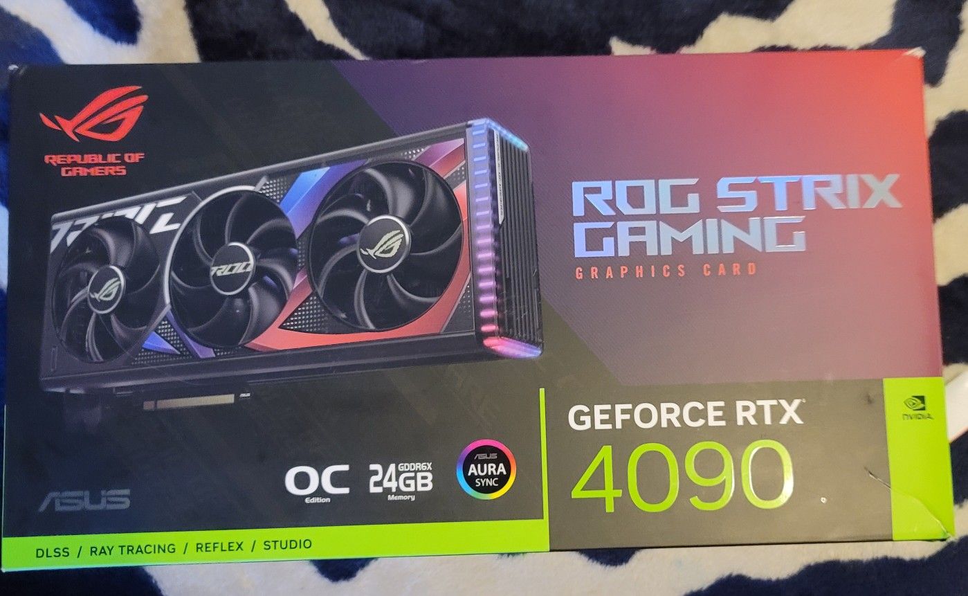 ASUS ROG STRIX RTX 4090 24GB PC GPU VIDEO CARD