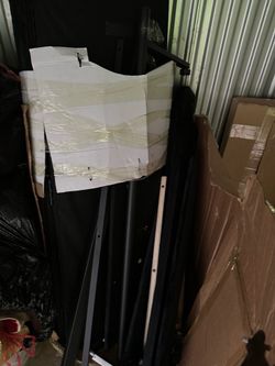 King headboard and footboard adjustable set