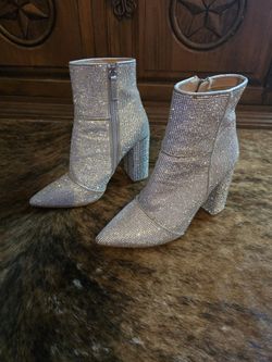 Rhinestone boots