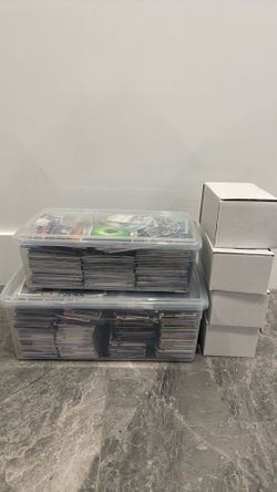 Assorted sports  cards (some Pokémon cards)