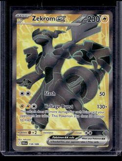 SV: Zekrom ex Black Bolt #158/086