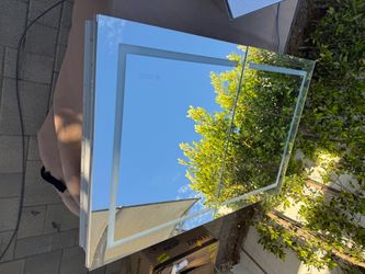 LED Backlit Bathroom Mirror with Touch Controls