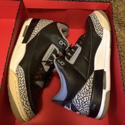 Size 10.5 - Jordan 3 Retro OG Mid Black Cement