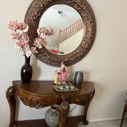 Mirror And Table 