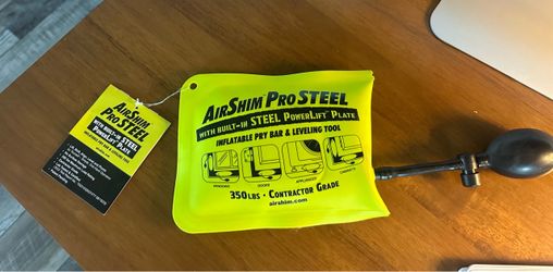 AirShim ProSteel Inflatable Pry Bar & Leveling Tool