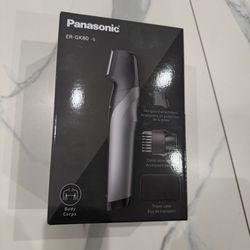 Panasonic ER-GK80-S Rechargeable Trimmer W/ Carrying Case & Attachments