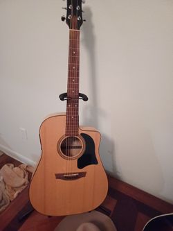 GARRISON ACOUSTIC ELECTRIC GUITAR