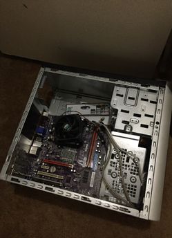 Motherboard, cpu, ram and case