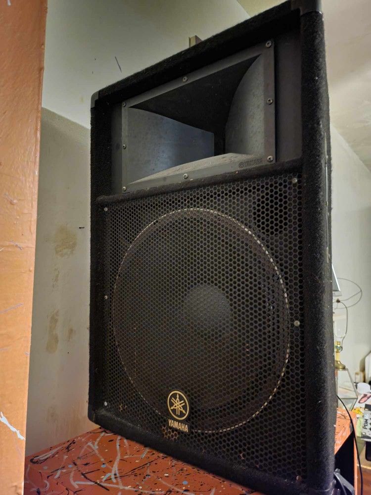 Yamaha 40 Inch Studio Speaker /With Yamaha Receiver 