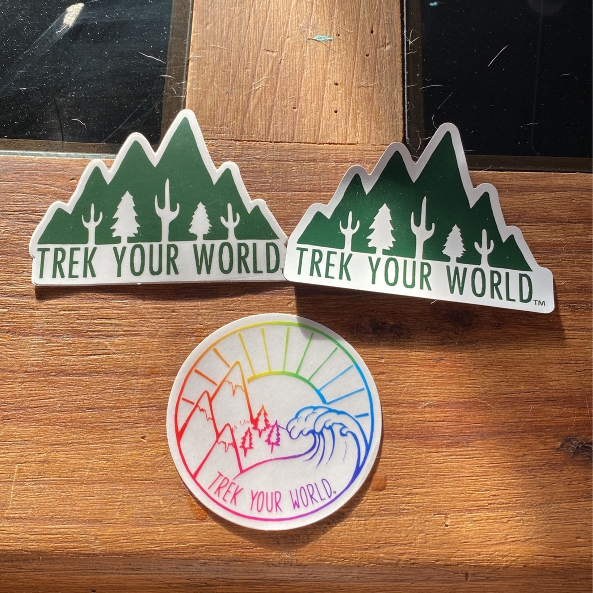Trek Your World Decals