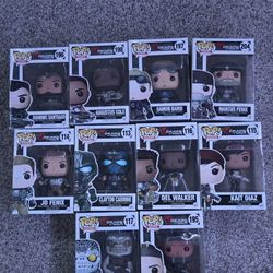 Gears Of War Funko Pop Lot