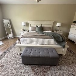 4 Piece Bedroom Set Bed Dresser Nightstands