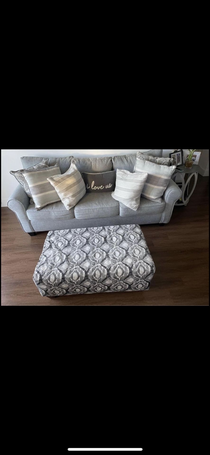 Sofa And Ottoman 