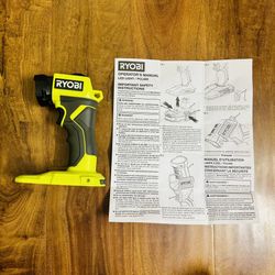 RYOBI Model PCL660 18V ONE+ LED Light New condition 