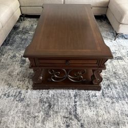 Table And Area Rug