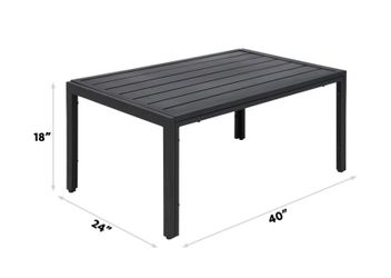 Steel Coffee Table