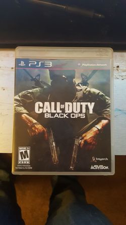 Ps3 call of duty black ops