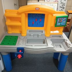 Toy Tool Bench With Tools