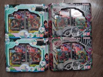 One Piece Illustration boxes Vol. 7 and 8 (4 available)