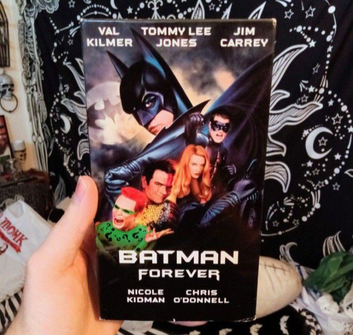 DC Batman Forever VHS 