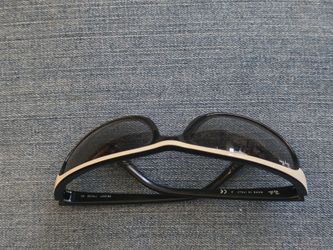 Ray-Ban Sunglasses Black White Two Tone Rectangle 770/32 2N Made in Italy
