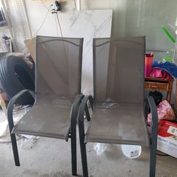 Patio Chairs 2 For 25