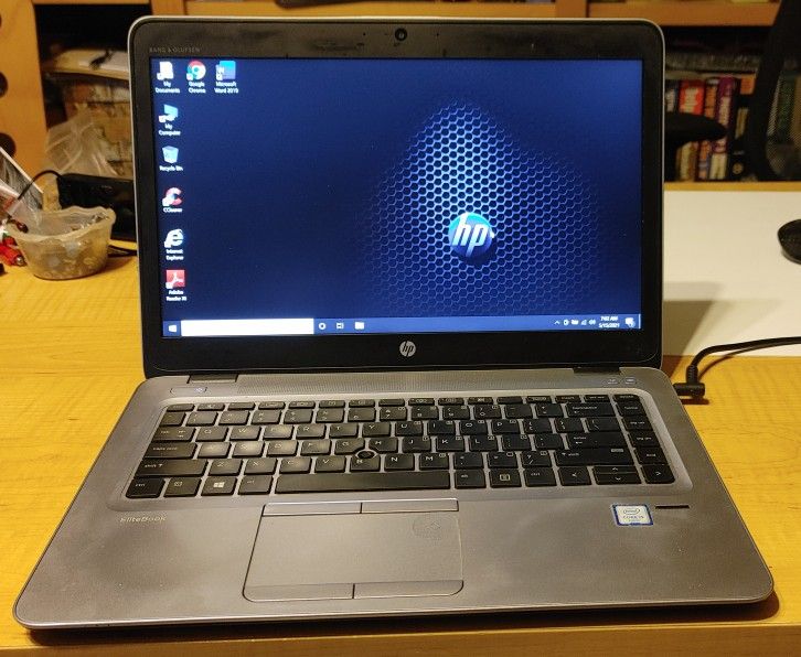 LapTop 6Th GEN. 💻 HP EliteBook 840 G3 - 2.9GHz CPU /8.0GB RAM /128GB. SSD - Windows 11 🔌 Work Good ✔️