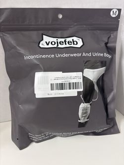 Male Incontinence Underwear with Urine Bag – Size M