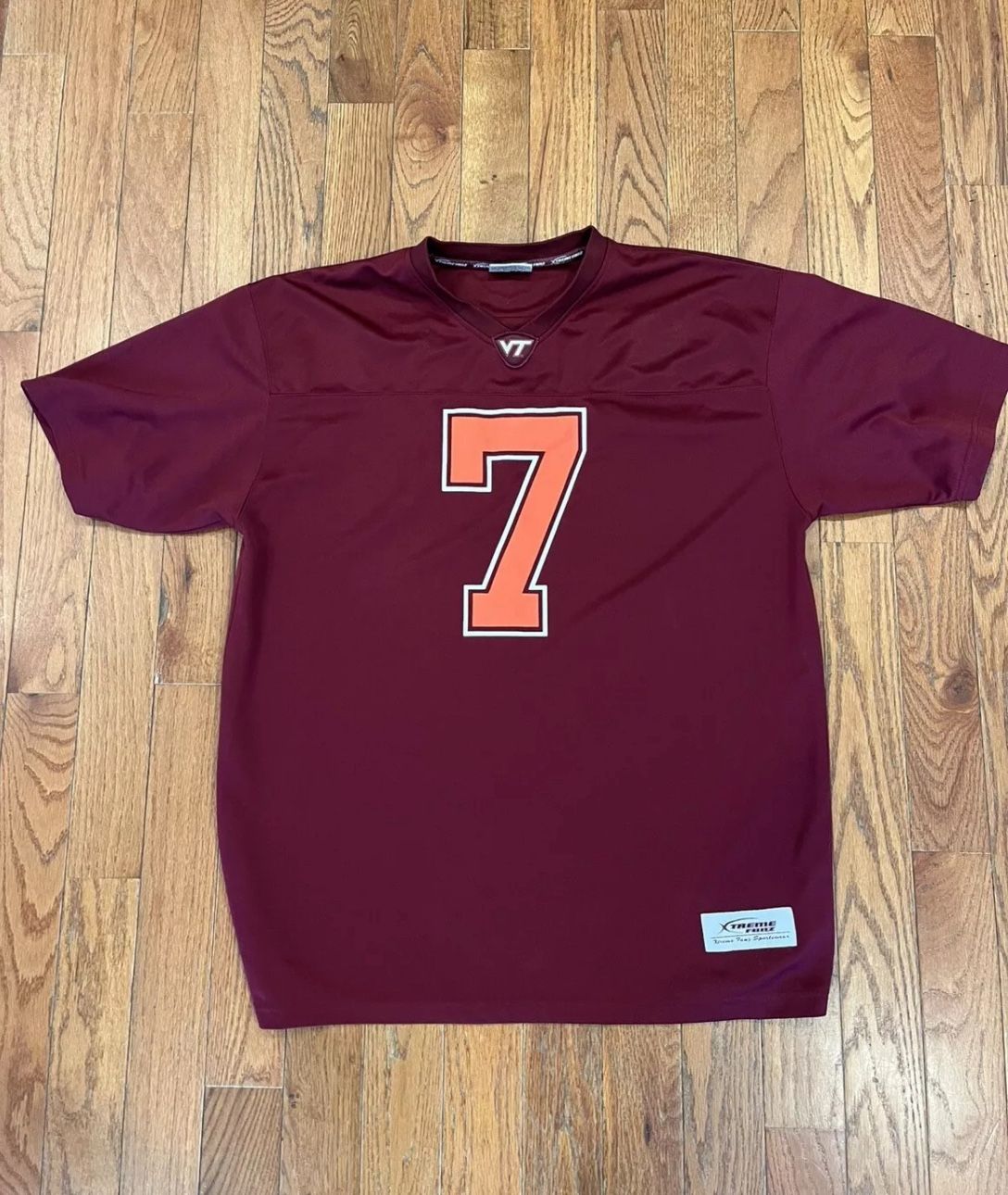 Michael Vick Virginia Tech Football Jersey Shirt Hokies XXL Vintage Xtreme Fans