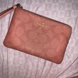 Coach wristlet