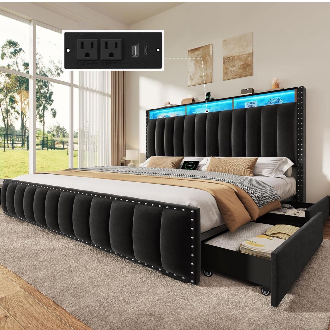 Queen And King Size  Storage Unit Doesn’t Have Lock On It. 11/15 Is The Last Day