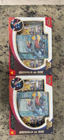 Pokemon 30th celebration Greninja Ex box