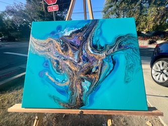 Abstract Acrylic Art