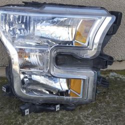 15 16 17 2015 2016 2017 FORD F-150 F150 RIGHT PASSENGER HALOGEN HEADLIGHT HEAD LIGHT LAMP OEM FL34 13005 AU  