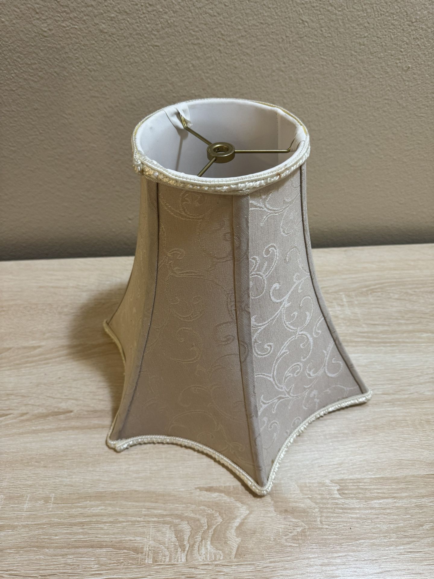 Antique Designer Lamp Shade 12x13.5x5.5”