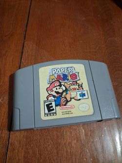 Paper Mario 64 authentic $60 pick up in Glendale