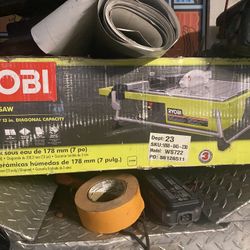 RYOBI 7 Inch Wet Tile Saw 
