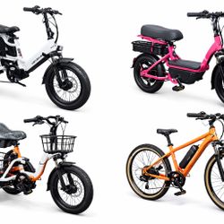 🚲 Electric Bikes for Sale ⚡ Easy riding, powerful performance, and modern design!  ✅ Powerful electric motor ✅ Long-lasting rechargeable battery ✅ Co