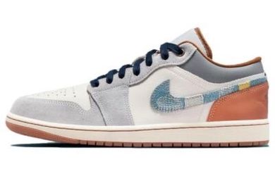 Air Jordan 1 Low SE 'Repaired Denim Swoosh'