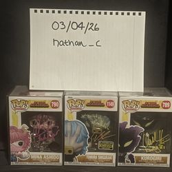 Funko Pop my hero academia bundle