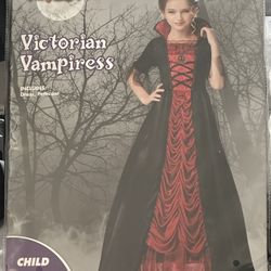 Victorian Vampiress Child Costume