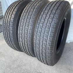 Trailer Tires 16” Used
